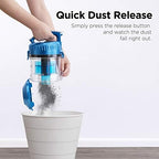 Eureka Whirlwind Bagless Canister Cleaner NEN110A Lightweight Corded Vacuum for Carpets and Hard Floors, Blue - Image 6