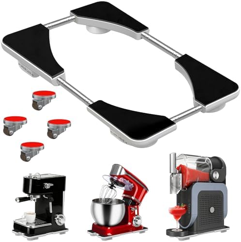 Adjustable Appliance Slider Tray - Expandable 6" x 11"- 11" x 20" by KissCore