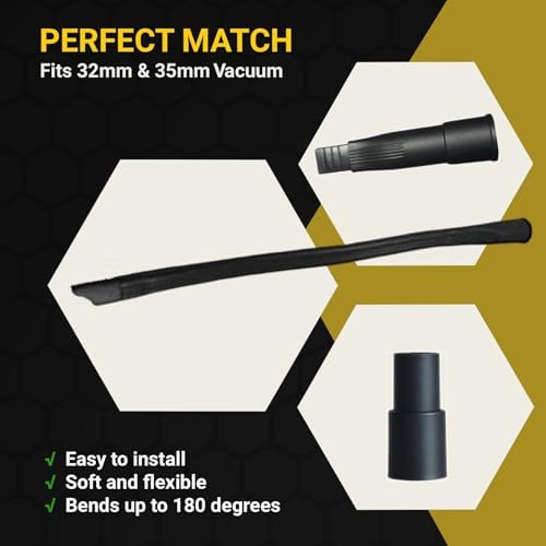 Vacuum Attachment and Long Flexible Crevice Tool, 24.4 inches - Image 3