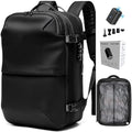 60L Vacuum Backpack Travel, TSA Lock, Charging Port, Waterproof by MegabackAirbagBackpack