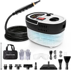 Steam Cleaner with 15-in-1 Kit, Portable Steam Cleaner for Home & Car by Unknown