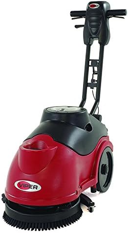 FANG15B 15" Automatic Micro Scrubber, Fang Series, 3.5 gal, 20" Parabolic Squeegee, Two AGM 33 A/H Batteries, 5 Amp Charger by Unknown