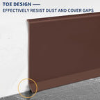 Vinyl Baseboard Molding Trim 6 Inch Peel and Stick Cove Base - Image 4