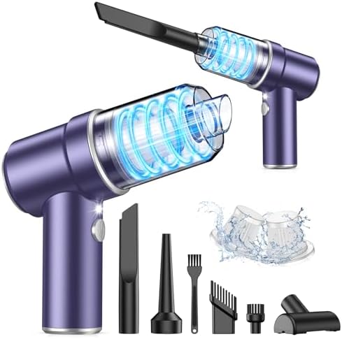 KMM Handheld Car Vacuum Cleaner, Hand Held Vacuum Cleaner & Air Duster by KMM