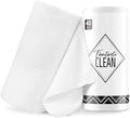 Fantasticlean Microfiber Cleaning Cloth Roll- 40 Sheets, 12" x 12" (White) by Fantasticlean