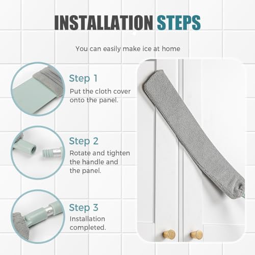 Retractable Gap Dust Cleaner with Microfiber Cloths,Extendable Long Handle Washable Bendable Duster Brush for Cleaning Under Appliances Furniture Couch Fridge - Image 2