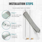 Retractable Gap Dust Cleaner with Microfiber Cloths,Extendable Long Handle Washable Bendable Duster Brush for Cleaning Under Appliances Furniture Couch Fridge - Image 2