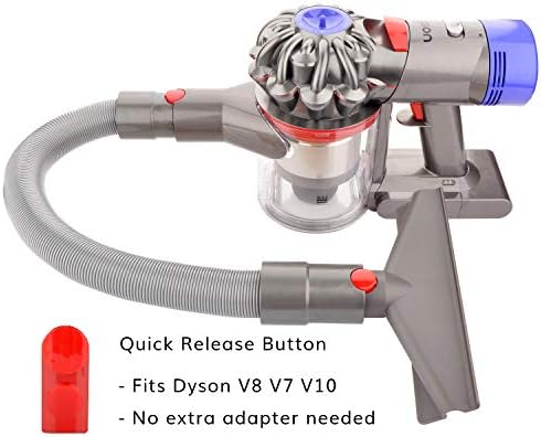 Fullclean Mattress Tool and Extension Flexible Hose Kit Compatible with Dyson Gen 5 V15 V15s V12 V11 V10 V9 V7 V8 Absolute Detect Torque Drive Cyclone Cordless Handheld Vacuum Cleaner - Image 3