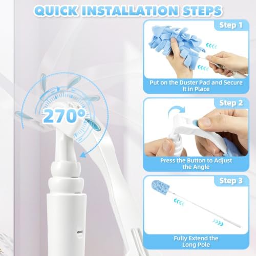 Reusable Duster Refills, Washable Duster for Swiffer (6 PCS) - Image 3