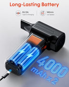 250000RPM Electric Air Duster for Keyboard: One Blow Clears Dust and Crumbs - Image 5