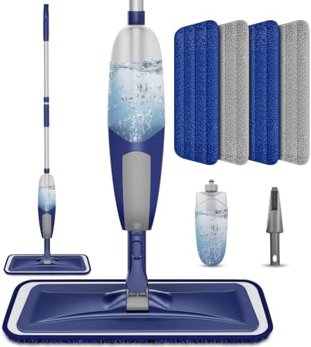 BPAWA Spray Mops for Floor Cleaning: Wet Microfiber Mop for Hardwood Tile by BPAWA