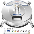 MEKOH 18” Durable Stainless Steel Pressure Washer Surface Cleaner, 4500PSI by MEKOH