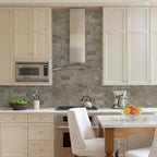 STICKGOO 10-Sheet Subway Tile Peel and Stick Backsplash, Rust Slate - Image 2