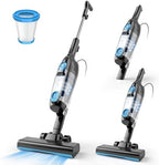 Vazone R6X Corded Stick Vacuum Cleaners for Home, 20Kpa Powerful Suction Stick Vacuum with 16Ft Cord, 2 in 1 Lightweight Handheld Vacuum Cleaner for Hardwood Floor Pet Hair (Indigo) by Unknown