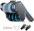 Electric Grill Brush, 2-in-1 Cordless 304 Steel BBQ Grills Cleaner by PowerToolEmpowerYourLife