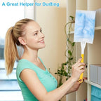 Duster Refill for Cleaning with 2 Handles, Heavy Duty Disposable Duster Kit - Image 7