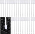 40Pcs Disposable Crevice Brush, Disposable Window Track Cleaning Brush, Crevices Hole Cleaning Tool for Keyboards, Table, Corner, Small Spaces by ZEYIYER