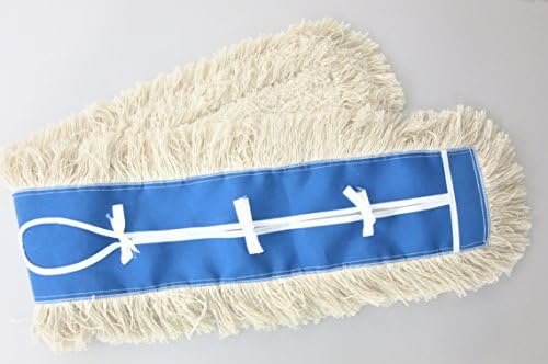 48" Industrial Strength Washable Cotton Dust Mop Refill Replacement Head for Home & Commercial Use for 48 Inch Frame Cleans Hardwood Laminate Concrete or Other Floor Systems - Image 3