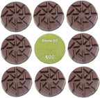 Diamond Polishing Pucks for Floor Grinding Machine, 3 Inch Resin Bond Discs for Concrete, Terrazzo, Marble, Granite, 400#, 9PCS by StoneDT