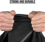 Aluf Plastics 60 Gal Black Trash Bags, E-Z Tie Flap, 2.0 MIL (EQ.) (100 Pk) - Image 2
