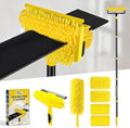 High Ceiling Fan Cleaner Duster for Fans Blades Cleaner with 78.7in Extension Pole Extra Long Handle Cleaning Tool，Reusable Chenille & Microfiber Mop Head for Baseboard Wall Floor Window Glass Wiper by Home