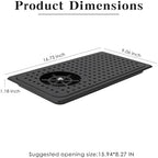 Pitcher Washer, Espresso Washer, Drainage and Drip Tray Stainless Steel Bar Glass Washer is The Sink, and The Cup Spray Washer is The Home Kitchen Hotel Cafe Restaurant (KF27-Black) - Image 4