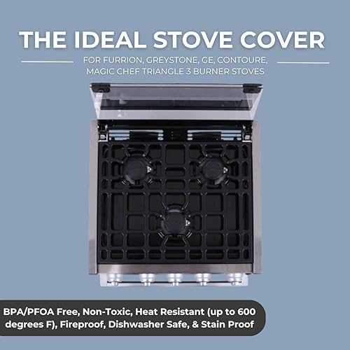 Stove Wrap Exceptional RV Stove Protection For GE, Furrion, Greystone & Contoure Stoves Easy Clean, Washable, Reusable, Nonstick - Image 3
