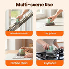 Magic Window Track Cleaner, Window Groove Cleaning Brush Tools Set, Cleaner Brushes for Window lides Gaps Tile Lines Shutter Slats Car Vents & Narrow Gaps (3PC Mix) - Image 6