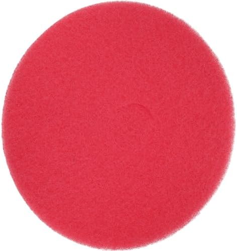 PRO SOURCE Red High Gloss Buffing Pads for Floor Machines: 5 Pack, 17" Diameter - Image 2
