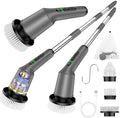 Electric Spin Scrubber for Bathroom, Shower Scrubber with Long Handle by CTMAST