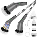 Electric Spin Scrubber for Bathroom, Shower Scrubber with Long Handle by CTMAST
