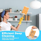 Mimorou 100 Pcs Disposable Duster Refills, Microfiber Replacement Heads - Image 5
