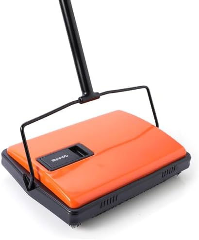 CLEANHOME Manual Carpet Sweeper For Pet Hair and Dust Remove by CLEANHOME