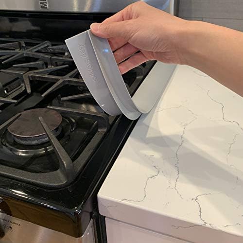 Gap Stopper® Pro - 21" Red, Professional Grade, FDA Heavy 8.6 oz Silicone, Set of 2, Covers Gap between Stove & Countertops - Image 7