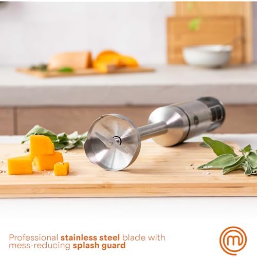 MasterChef Immersion Blender Handheld, Hand Blender Stick, 400W Motor - Image 2