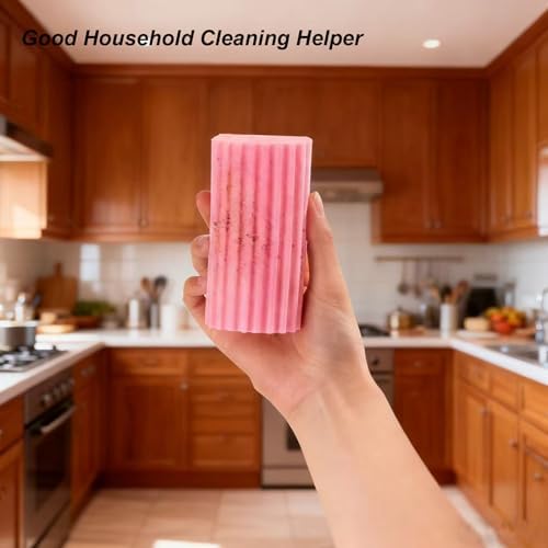 Damp Clean Duster Sponge 4 Pack Household Cleaning Sponges Reusable Dusting Sponge for Brushing Blind Glass Vents Window Mirrors Baseboards - Image 5