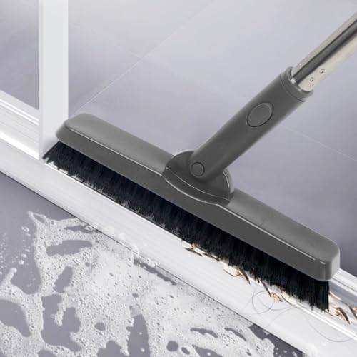 CELOX Grout Brush with Long Handle, Tile Grout Cleaner Brush for Tile Floors, for Shower Tile, for Cleaning Grout, Gray - Image 6