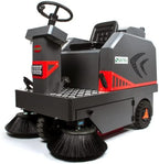 49" Ride-On Floor Sweeper, 26-Gal Hopper by SANITMAX
