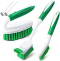 Holikme 5 Pack Cleaning Brush Scrub Brush Kitchen Brush for Floor,Green by Holikme