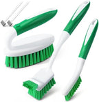 Holikme 5 Pack Cleaning Brush Scrub Brush Kitchen Brush for Floor,Green by Holikme