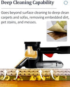 Sub Surface Carpet Extraction Vacuum Attachments for Water Wet Extractor Vac Cleaners, Stain Remover Deep Cleaning Rug Shampooer Tools for Sofa, Rug, Car Seats – Spray & Extract Stains Easily - Image 4