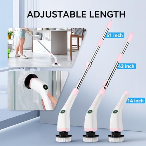 Electric Bathroom Cleaning Brush Cordless Shower Scrubber SD-CTB01 - Image 2