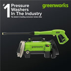 Greenworks 1700 PSI (1.2 GPM) Electric Pressure Washer - Image 2