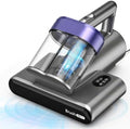 Bed Vacuum Cleaner Mattress Vacuum Cleaner,16Kpa Powerful Handheld Vacuums with UV-C Light & Double Dust Cup & High Heating & Ultrasonic & HEPA Filter for Bed Sofa(Corded, Black & Purple) by Unknown