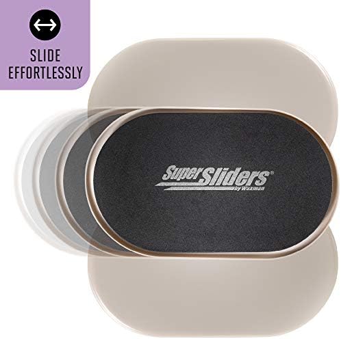Super Sliders 5 3/4" x 9 1/2" Oval Reusable Furniture Sliders for Carpet - Effortless Moving and Surface Protection, Beige (8 Pack) - Image 5
