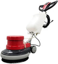 Floor Scrubber Buffer Polisher Commercial Floor Scrubber Machine 17" Tile Floor Cleaning and Polishing Machine 110V 1100W by HQHAOTWU