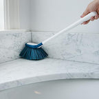Unger EZ Reach Shower Tub and Tile Scrub Brush, Crevice Bathroom Cleaning Supplies, Non-Scratch Scrubber Tool for Showers, Fixtures, Bathtubs, Drains, Grout, and Marble - Image 5