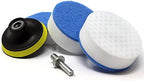 Drill Powered Cleaning Sponges - Magic Eraser with Drill Attachment | High Density Melamine Pads for Bathroom, Kitchen, Grout, Baseboards, Stain Removal | Cordless Power Scrubber Tool - Image 2