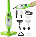H2O X5 Steam Mop & Handheld Steam Cleaner | 5-in-1 Floor Steamer | Hardwood, Tile & Laminate Cleaner | Carpet Glider Included | Grout, Window & Garment Attachments by H2O