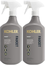 KOHLER K-EC23723-NA Faucet Cleaner, Kitchen and Bathroom Cleaner, 28 FL Oz (Pack of 2) by Unknown